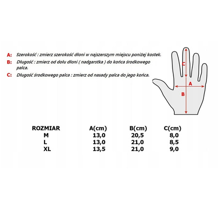 Rękawice wędkarskie Imax Atlantic Race OutDry Glove XL 55712