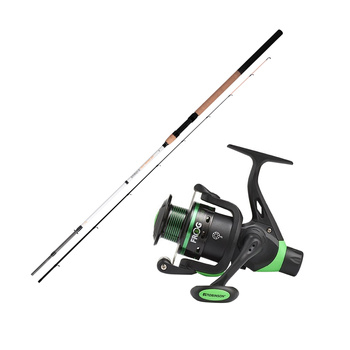 Zestaw Wędka Mikado Intro II Light Feeder 300 + Kołowrotek Robinson Frog RD 253