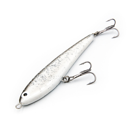 Wobler Śledź lekki 9 cm black/silver glitter