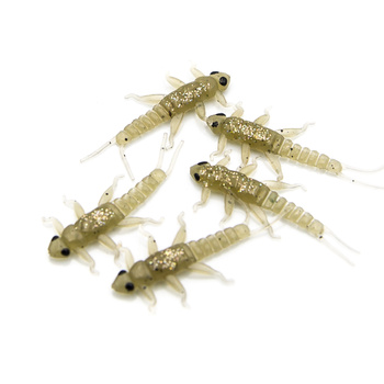 Fishchaser Microlarvae widelnica 3,5cm 1g OLIVE AND PEPPER 5szt.