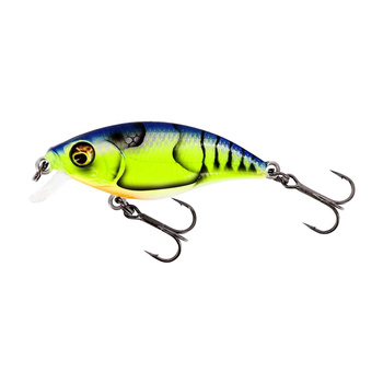 Wobler Westin BuzzBite SR Crankbait 5cm 6g Low Floating CHARTREUSE BLUE CRAW P147-569-001