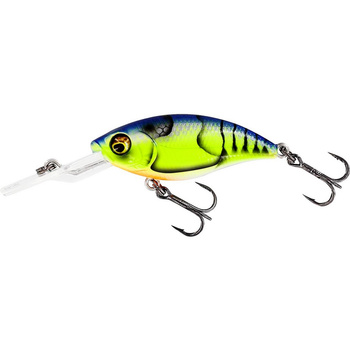 Wobler Westin BuzzBite Crankbait 6cm 10g Suspending Chartreuse Blue Craw P145-569-148