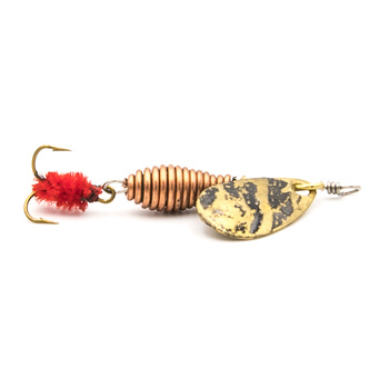 Błystka obrotowa Lp Rods Aglia0 #0 3g GOLD RED