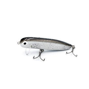 Wobler Ubot 8 cm black/silver glitter