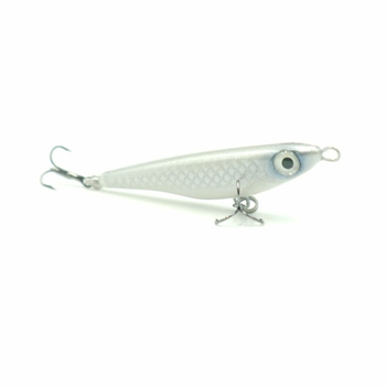Wobler boleniowy Tasty fish 6,5cm 7g TPW White