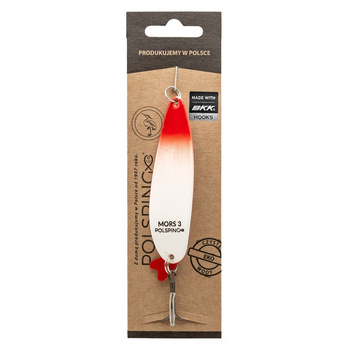 Błystka Wahadłowa Polsping Mors 3 25g RED HEAD BW-M03RH