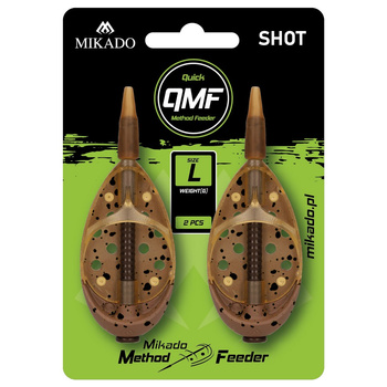 Koszyczek Mikado Quick Method Feeder Shot - rozmiar L 2x40g AMFS-QMF-2L-40B