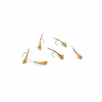 Nimfa Tungsten WOVEN BACK BROWN JIG hak#12BL