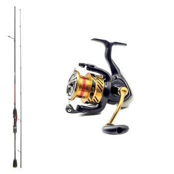 Zestaw spinningowy na pstrągi Wędka Robinson Scorpio 210cm 2-9g + Kołowrotek Daiwa Crossfire 2000BS