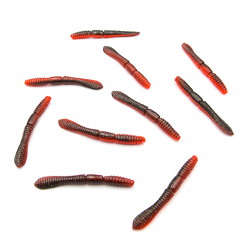 Rosówka Realistic Shad Matusiak 7cm 2,2g CZERWONY BROKAT 10szt