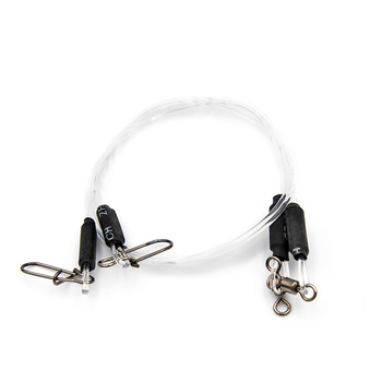 Przypon fluorocarbonowy 1mm 20kg 70cm  2 sztuki