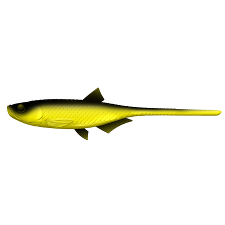 Libra Lures BLEAK SLUG TAIL 8,2'' 21cm 30g No Scent 006 HOT YELLOW