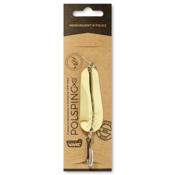 Błystka wahadłowa Polsping GNOM 3 mosiądz 30g  BWG03M