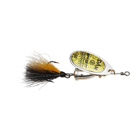 Błystka obrotowa DAM Effzett EXECUTOR DRESSED #2 4g kolor REFLEX GOLD 60502