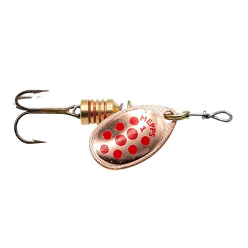 Mepps Aglia Decorees #1 3,5g MIEDŹ/CZERWONE KROPKI 30137001