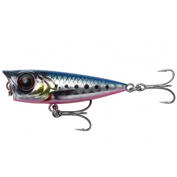 Wobler Savage Gear Popper 3D Minnow 4,3cm 2,6g PINK BELLY SARDINE PHP  64068