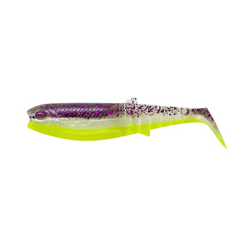 Cannibal Shad Savage Gear 6,8cm 3g PURPLE GLITTER BOMB SVS77090