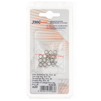 Kółko Łącznikowe JMC Adventure #2 9kg 6mm 20szt KŁ#2/20