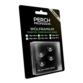 Cheburashka Wolfram Perch Professor SILVER 4g - 4szt/op