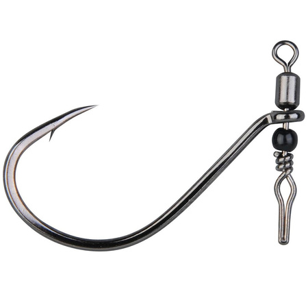 Hak GAMAKATSU Swivel Shot 185067 CZARNY #1 - 3szt