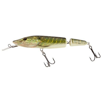 Wobler Salmo Pike 13cm 24g Jointed Floating Deep Runner REAL PIKE QPE002