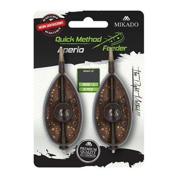 Koszyczek Mikado Quick Method Feeder Aperio - rozmiar L 2x70g AMFA-QMF-2L-70