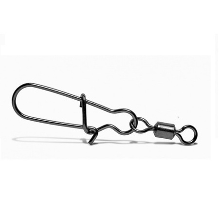 Agrafka Duolock z krętlikiem VMC #10 13kg 3526BK - 9 szt
