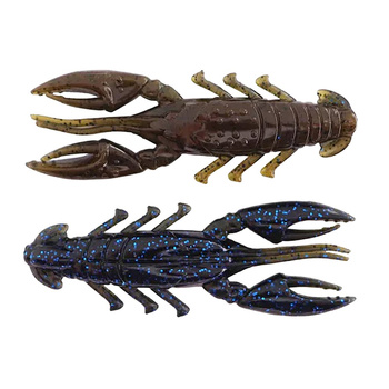 X Zone Lures Scented Stealth Craw 2.5'' 6cm 3,8g BLACK BLUE FLAKE/GREEN PUMPKIN LAMINATE op.-6szt.