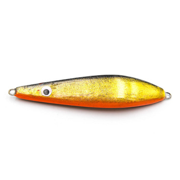 Wobler Bodzias gięty Bogusław Kasak 9cm 26g ZŁOTY HOLO PIXEL