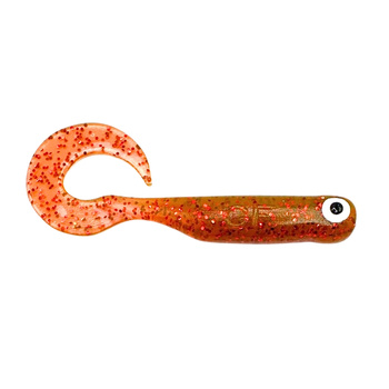 Great Fish GF1 Twister No Scent 49mm 0,9g MOTOR OIL RED 10szt.