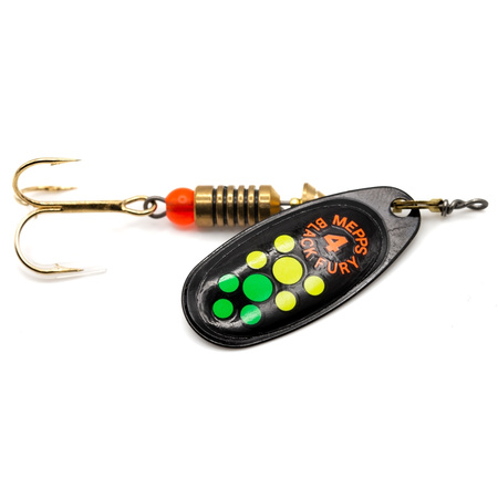 Mepps Black Fury #4 8g CZARNY/HOT FIRE TIGER 30449804