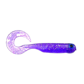 Great Fish GF1 Twister No Scent 49mm 0,9g GLITTER LIGHT PURPLE 10szt.