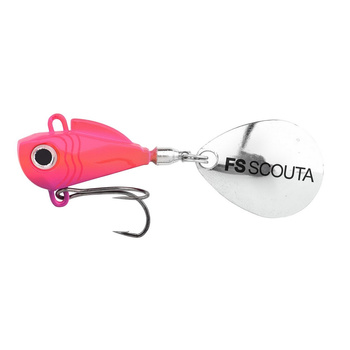 SPRO FreeStyle Scouta Jig Spinner 6,5cm 10g UV FLUORO PINK 4696-011