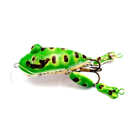 Wobler Wob-Art Żaba 6,5cm 6g GREEN