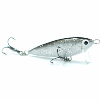 Wobler Spitfire 5 cm black/silver glitter