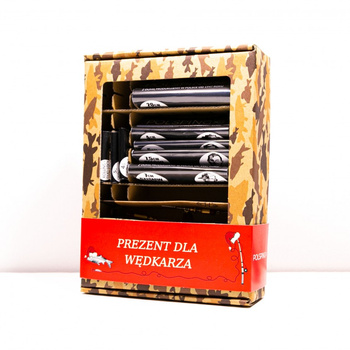 Zestaw Prezentowy Mały Lekki Spinning mieszany (Gumy i Metal) Polsping