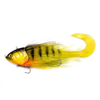 Streamer Szczupakowy JerkFly Troll 30cm 120g OLIVE PERCH