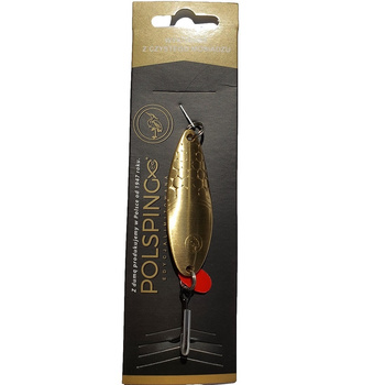 Błystka wahadłowa Polsping PŁOĆ czysty mosiądz 14g  BWP0MM