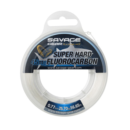 Savage Gear Super Hard Fluorocarbon 50m 0,50mm 13,20kg 74490