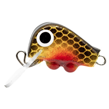 Wobler Mikrus Jakub Dwojak 2cm 2g BLACK RED YELLOW