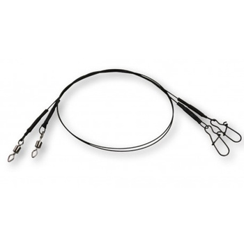 Przypon DAM Effzett Coated CORE7 Spin Leader 16kg 30cm 2 sztuki 56415