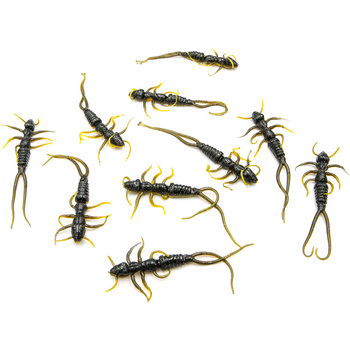 Widelnica Realistic Shad Matusiak 8,5cm 2g ŻÓŁTO CZARNY 10szt