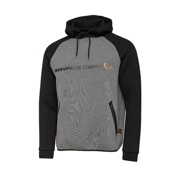 Bluza Savage Gear Tec-Foam Hoodie XL DARK GREY MELANGE 76696