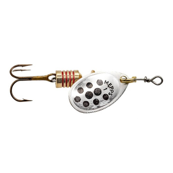 Mepps Aglia Decorees #1 3,5g SREBRNA/CZARNE KROPKI 30124001