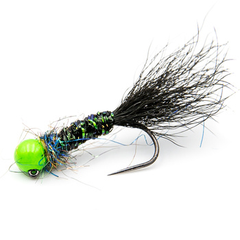 Przynęta Micro Jig Kiptail 4,5cm 0,9g Black/Peacock/Chartreuse MJ0031