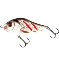 Wobler Salmo Slider pływający 10cm 36g WOUNDED REAL GREY SHINER QSD024