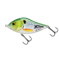 Wobler Salmo Slider tonący 10cm 46g HOLO GREEN STRIPPER 30lat QSD371 Limitowana edycja