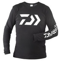 Koszulka Longsleeve Daiwa D-Vec LS Shirt M BLACK 18206-220