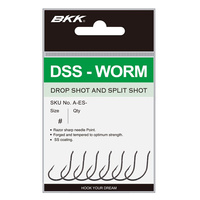 Haczyki BKK DSS-Worm #1 7szt A-ES-8333