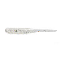 Keitech Shad Impact 2'' 5cm 1g 370S CLEAR SILVER GLOW